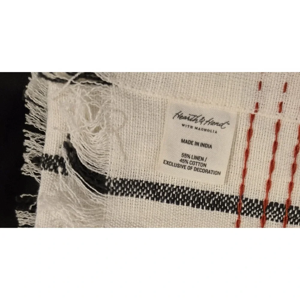 Hearth & Hand w/ Magnolia Extra Long Table Runner Linen/Cotton Blend 20.5